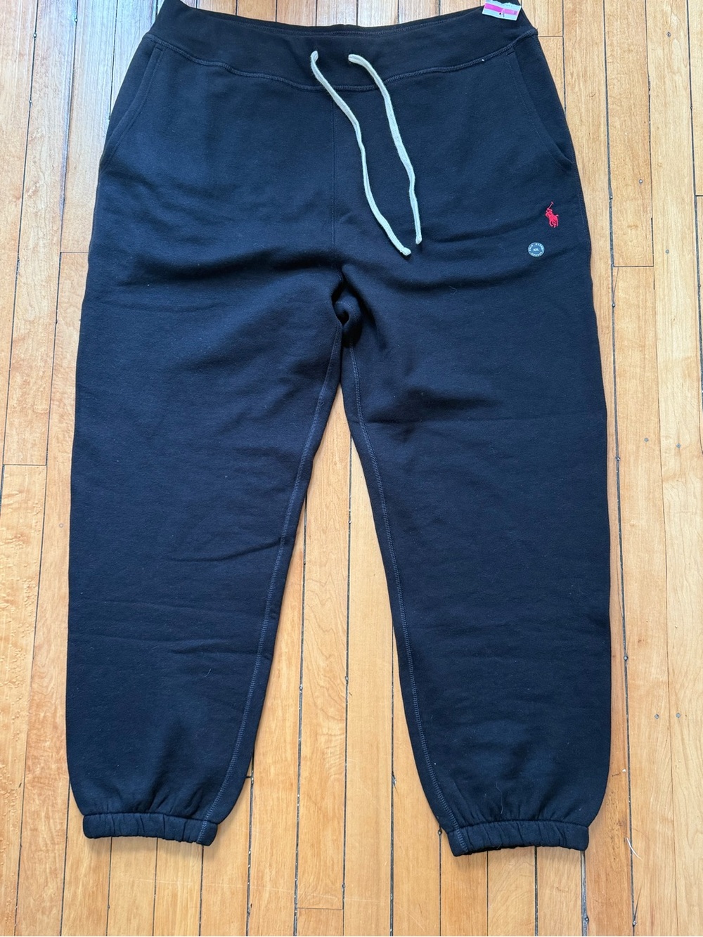 Polo Ralph Lauren Men’s Fleece Jogger Sweatpants Black Size XXL Drawstring